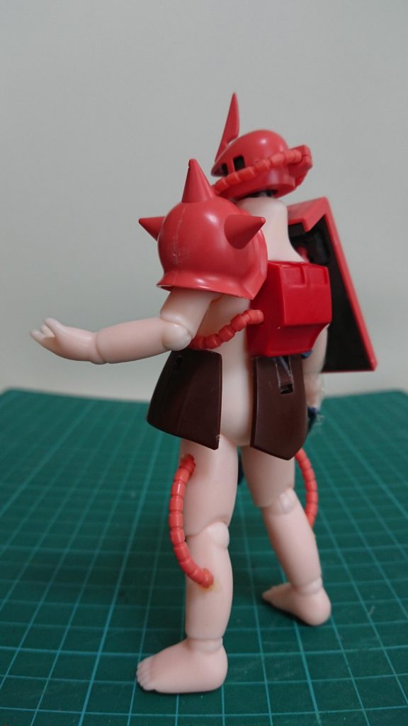 とにかく明るいザク(シャア専用)–4枚目/制作者：COPUKU