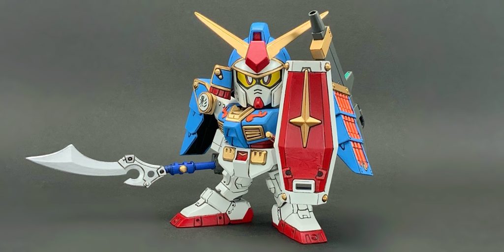 ●織陣の装・極(オリジンのそう・きわみ)ショルダーキャノンと盾オリジン持ち