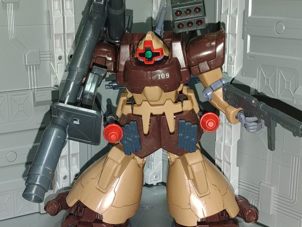 ２～３番機の仕様。基本的に近接戦は行わず戦後は威嚇して輸送部隊が落とした物質の略奪を繰り返していたそうな過去の私は陸戦セットを何個買ったのだろうか？