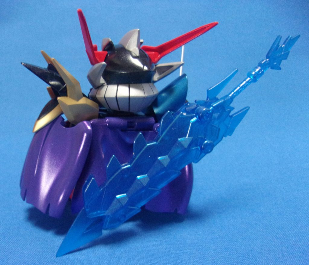 マントは紫に塗った上からアメジストパープルを吹いてあります。