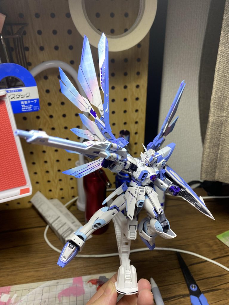 台座作りに心折れた頃かっこいいポーズ撮らせて遊んでたので一応