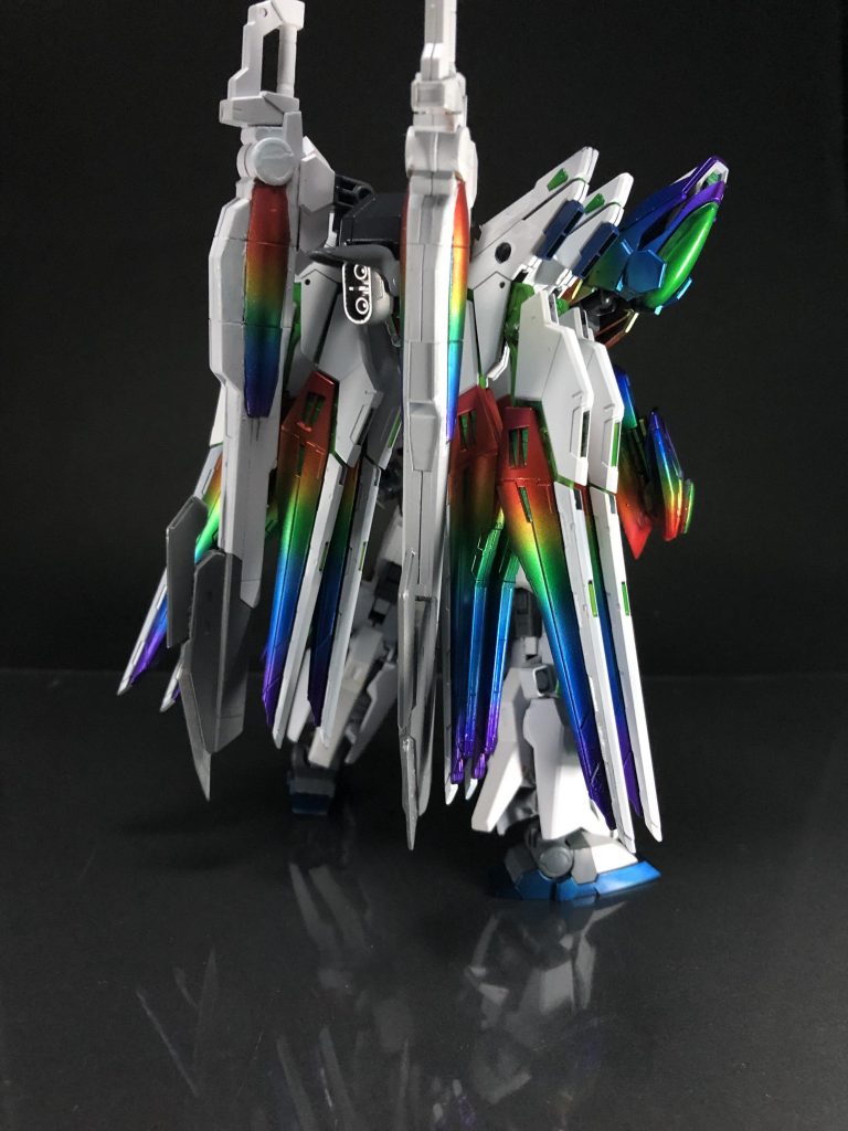 ちゃんと7色でグラデーションしてるおかげで深みが増したというか鮮やかになったというか…とりあえずめちゃくちゃ綺麗ですよね〜