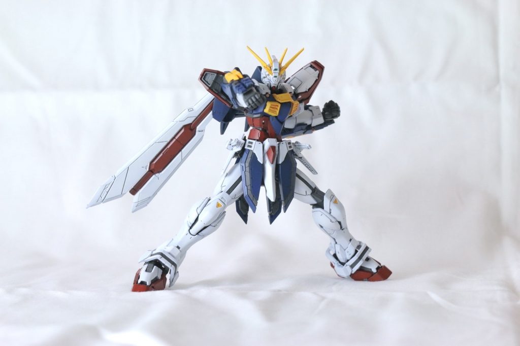 RGゴッドガンダム–3枚目/制作者：むぎCHA