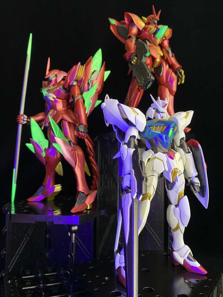ヴェイガンMGはほぼ持っています！徐々に塗装してアップしますね。とりあえず、ギラーガとゼイドラは塗装完了してるのですが撮影していないので今度落ち着いたらアップします！ちなみに、ギラギラーガの改造した「雀蜂・煌・ギラーガ」のを過去つくっているので見てくださいませ！https://gumpla.jp/hg/509360