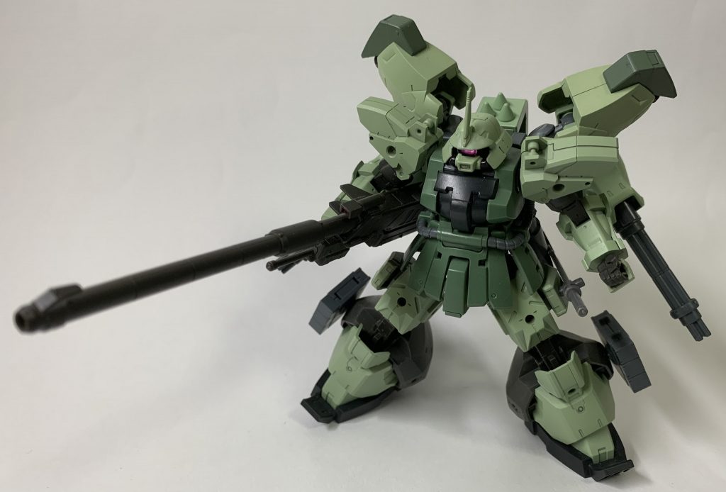 滑腔砲、射撃!さながら戦車の主砲のようで、結構気に入ってます。