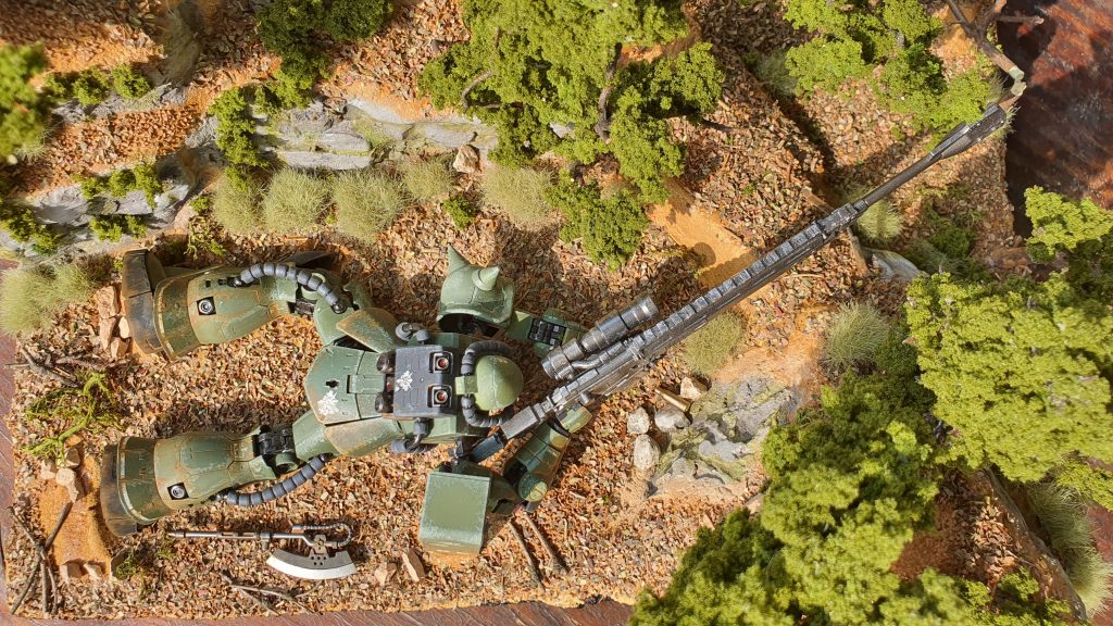 GROUND TYPE ZAKU II - THE SNIPER–2枚目/制作者：Cattic