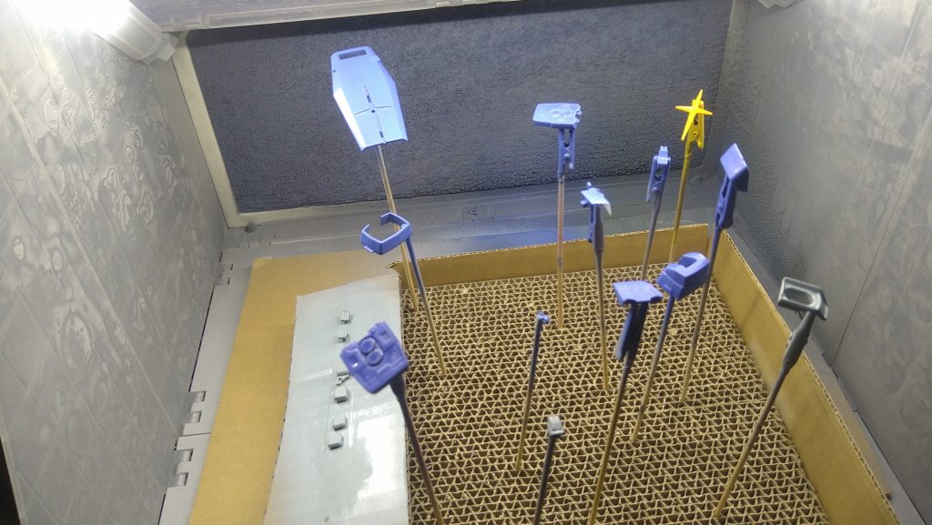 青はMSライトブルー思ってたよりマッチしました。