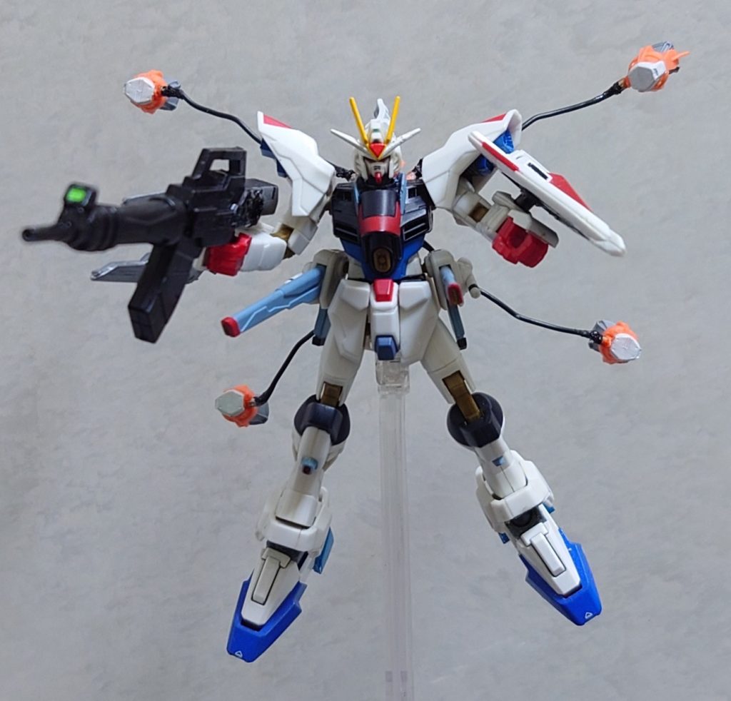 フルバースト!ガンバレルは着脱可能にしてかつ有線感にこだわりました!