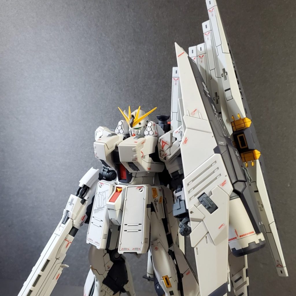 RG 1/144 νガンダムHWS|エヴィンさんのガンプラ作品|GUNSTA RG 1/144 νガンダムHWS|エヴィンさんのガンプラ作品|GUNSTA