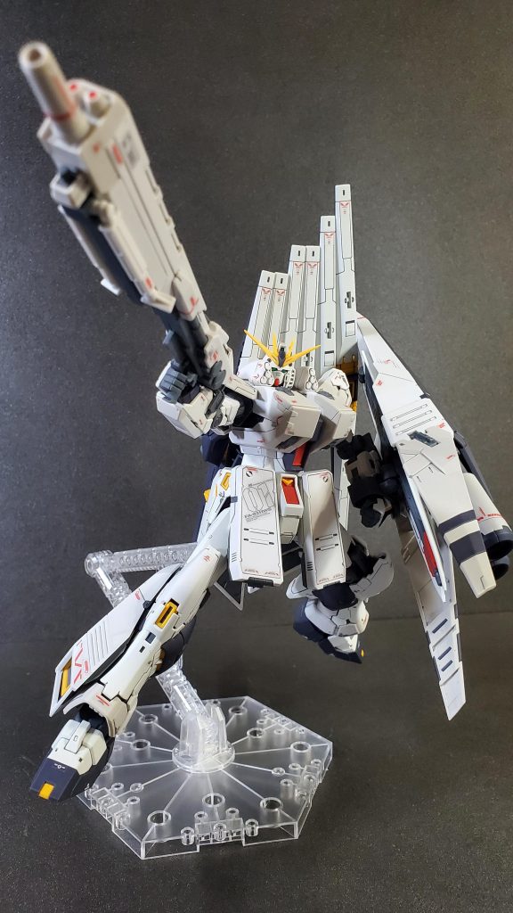 RG 1/144 νガンダムHWS–2枚目/制作者：エヴィン