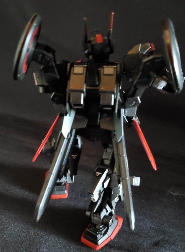 造形はペイルライダーとほとんど変わりませんので、ペイルライダーのプロペラントタンクをそのまま流用してます。 