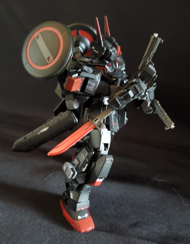 リベリオンと名付けていることでお察しかとおもいますが、単に映画のリベリオンっぽいポージングをさせたっかだけです;