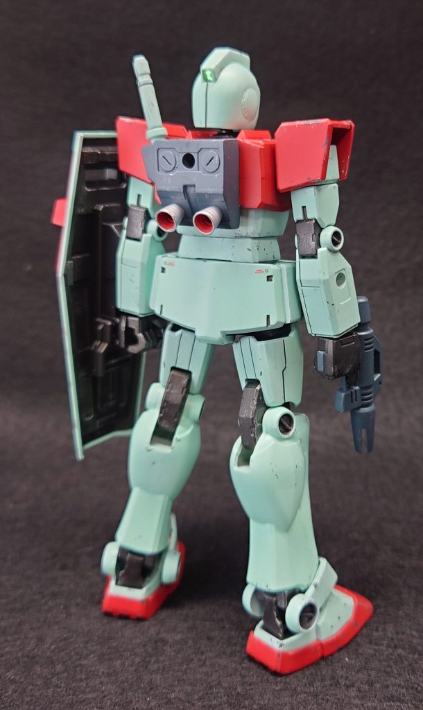 最初はミキシングの練習のつもりだったのですが、塗装してみるとかなりカッコよく見えてきました。