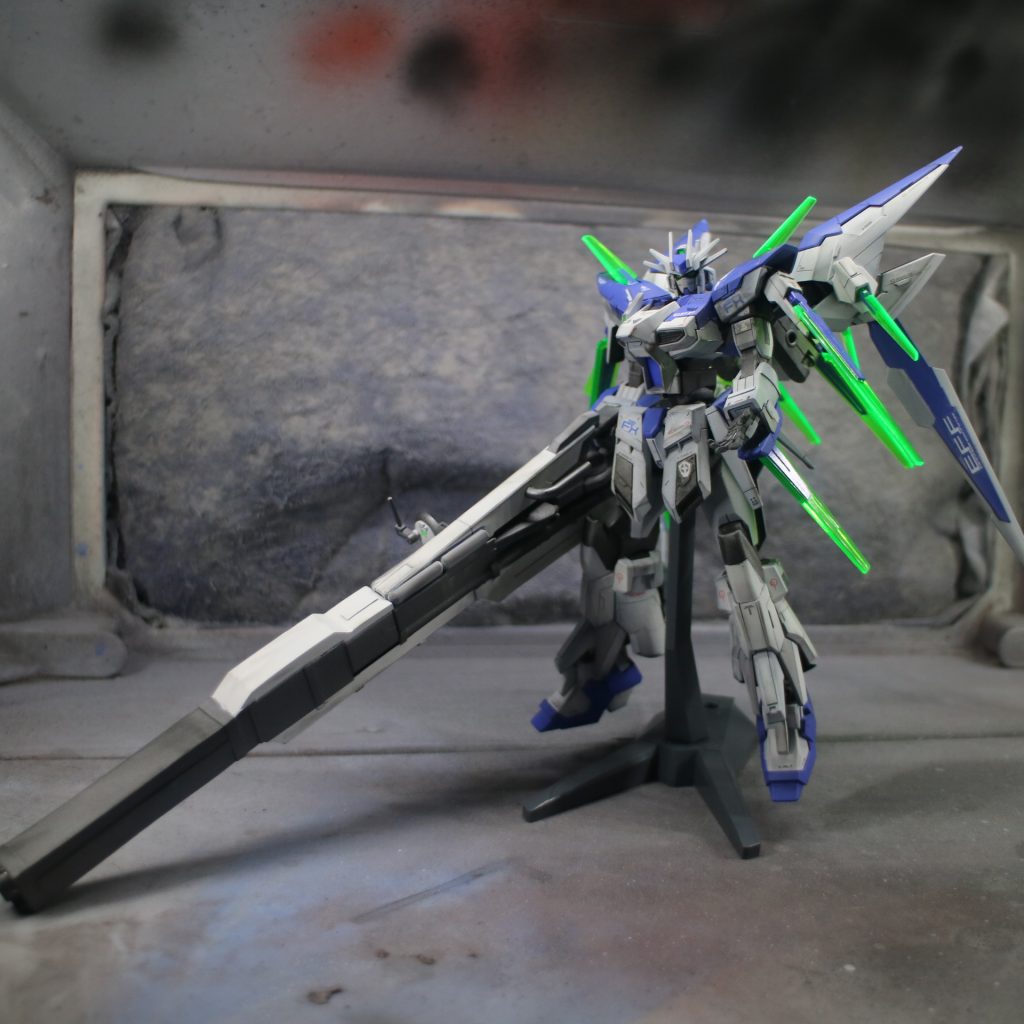 今回の目玉のオリ武器ですHi-vのメガバズーカランチャーを意識して製作クオリティは…デカさにこだわりました(笑)