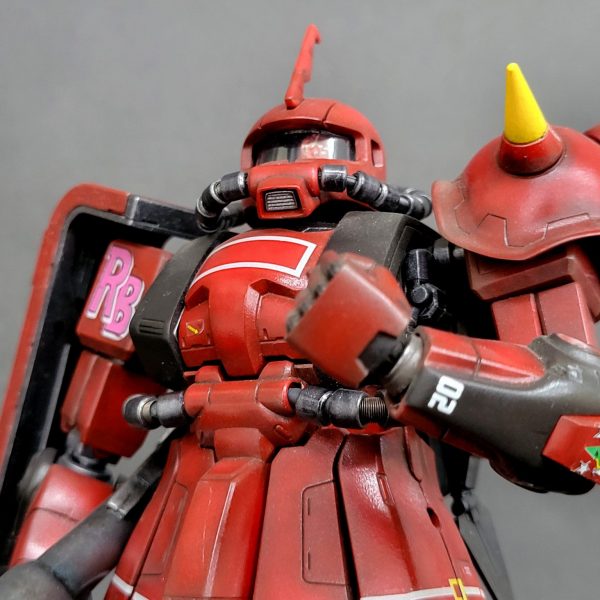 ランさんの高機動型ザクのタグのガンプラ作品｜GUNSTA（ガンスタ）