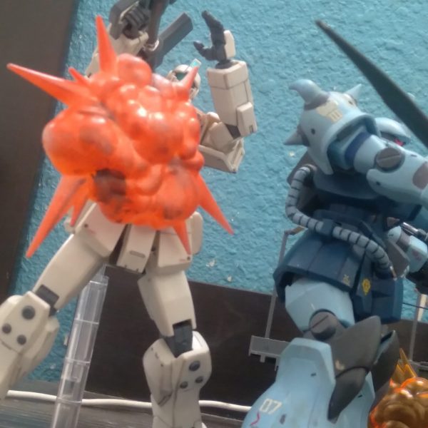 08th MS team battle scene