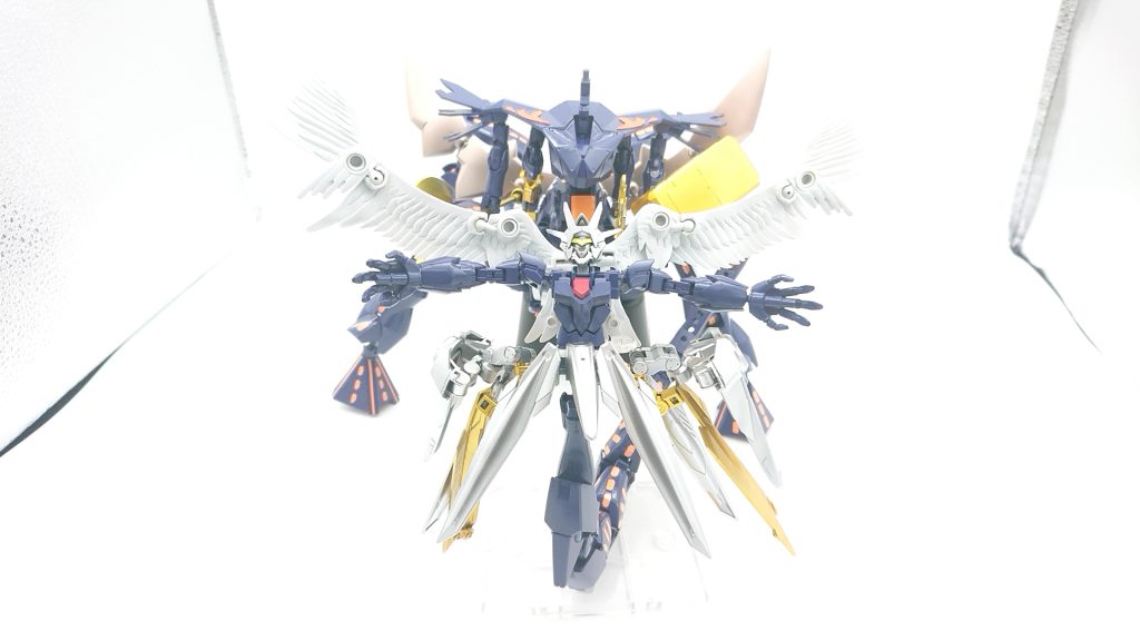 ガイ・アルスゥ!何故君が初期形態なのに色が青紫だったのか。何故尻尾に斑点があるのか。何故サイドアーマーを金色で塗ったのクワァ!!ソレイジョウイウナー!その答えはただひとつ…ヤメロー!アハァー…ガイ・アルスゥ!君が、 #模型界見聞録で初めて別のスピリットへの3段変形(ブレイヴの換装によるものは除く)を可能としたバトスピガンプラだからだァァァァハハハハハハ!!!!ヴェェェェァァァハハハハ!!!