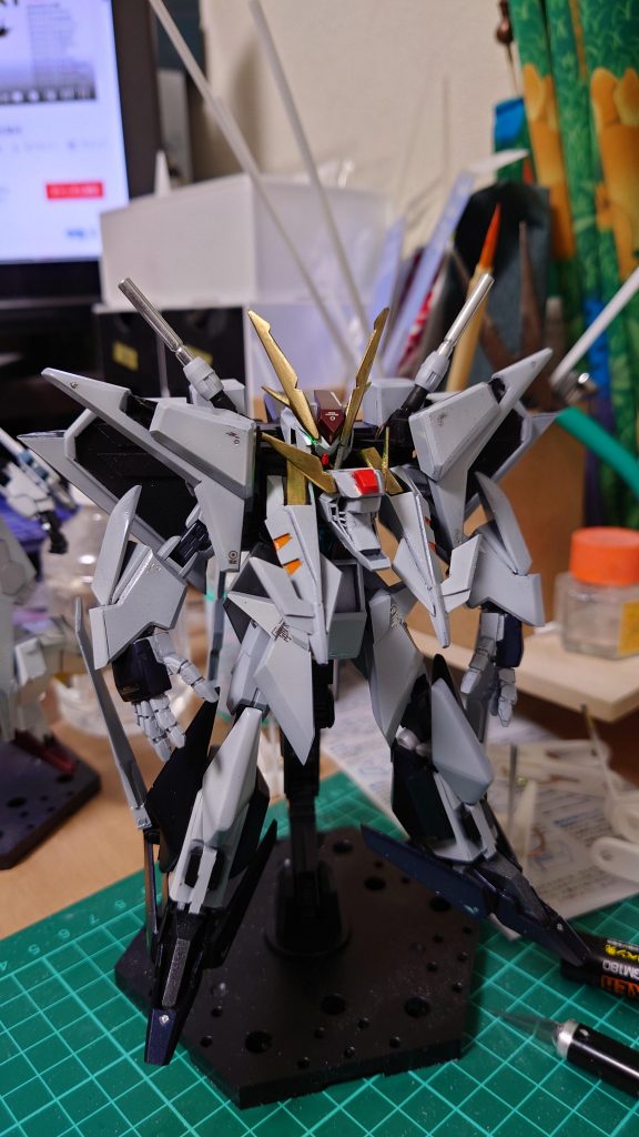 組み上がったとき。クスィーそのもので声出た…