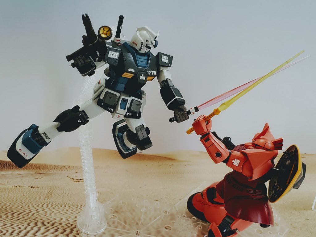 テキサスコロニー内でのシャアとの対決⚔️