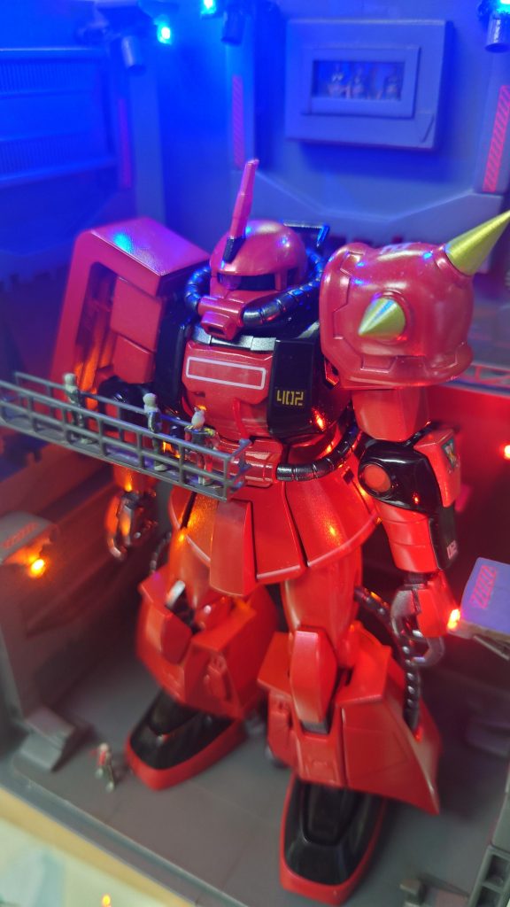 自分の行きつけの模型店さんに置いてあるメンテナンスデッキで撮影しました🤟