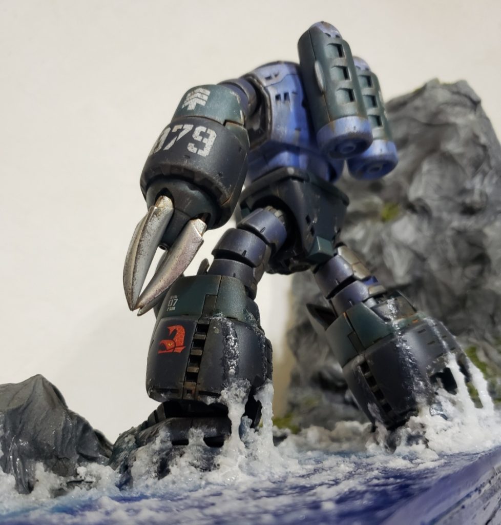 海から上がってきたところをイメージして