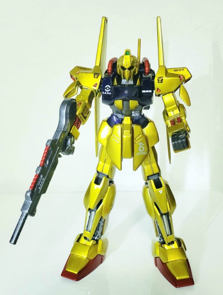ガンダムMk-IIもだけど、百式も古いキットのほうがリバイブ版より好みですね。