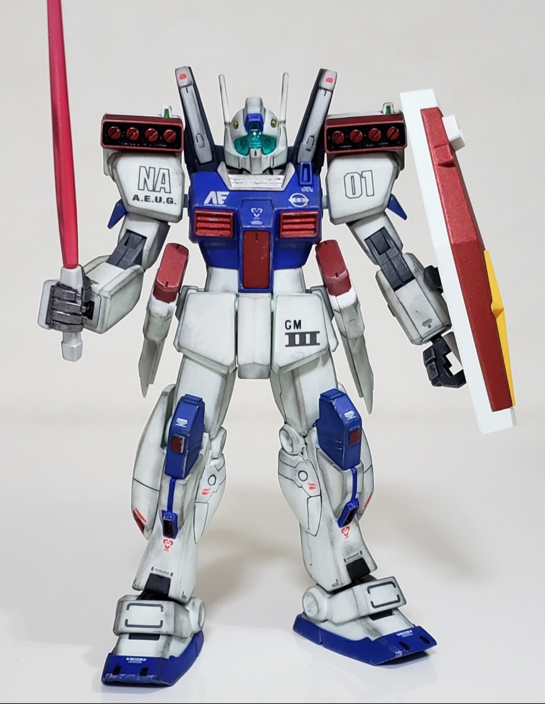 HGUC No.126 RGM-86R ジムIII｜ねこロンビアさんのガンプラ作品