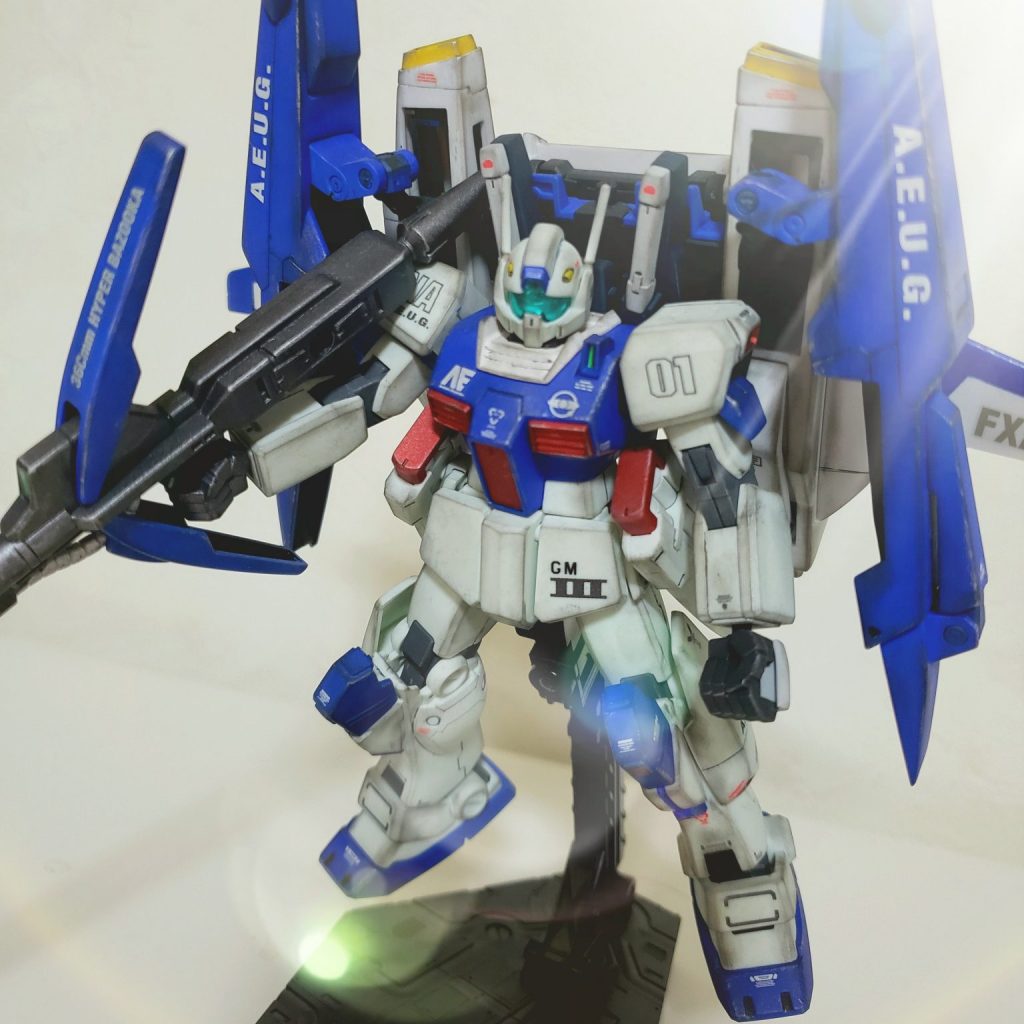 HGUC RGM-86R ジムⅢ 塗装済完成品【＊注意事項有り】 HGUC RGM-86R ジムⅢ 塗装済完成品 - メルカリ