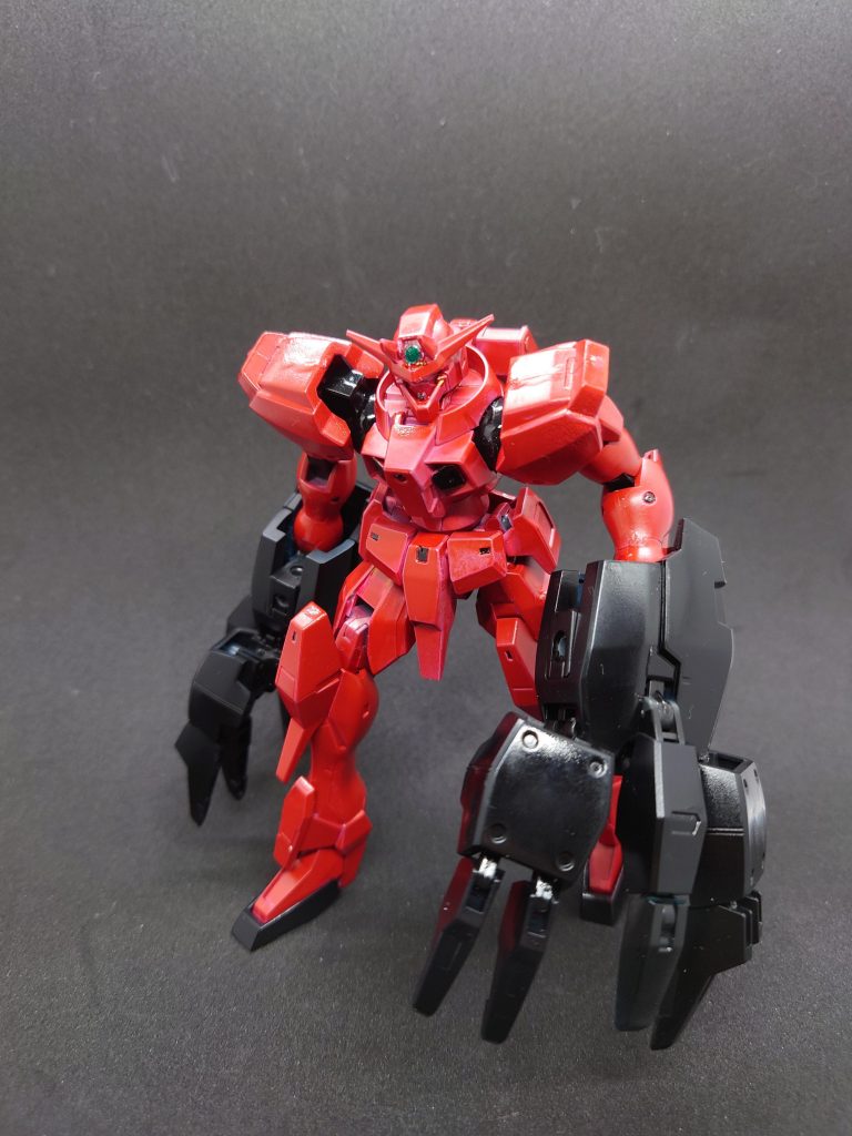 両方に装備も出来るようにしました！トリコロールにしたらバルバトスっぽい？