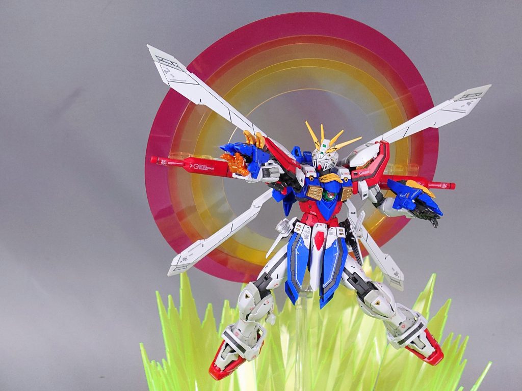 カッコいいゴッドフィンガーのポージングはムズい……