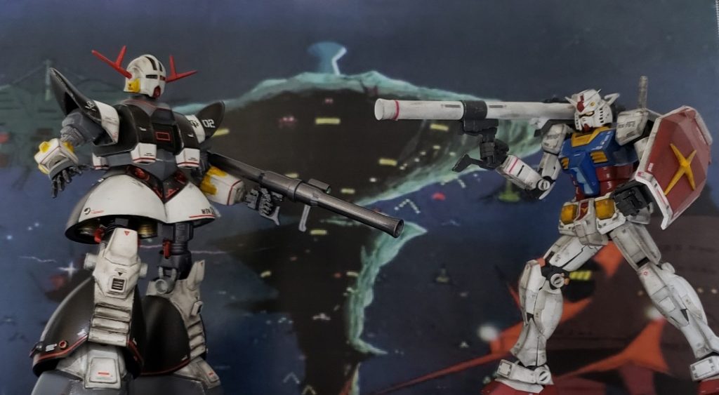 旧キットパーフェクトジオング、36年前のキットって考えたら充分かっこいいですよね。なかなか再販されないから安くは手に入りにくいけど、再販されたらまた買って多少は上達した技術で改造してみたいです^^