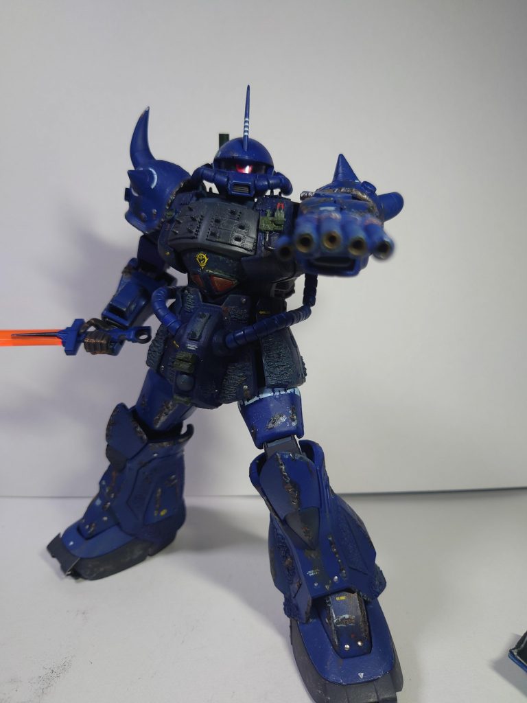 バルカン構えたがなんか客引の兄さんみたいwww