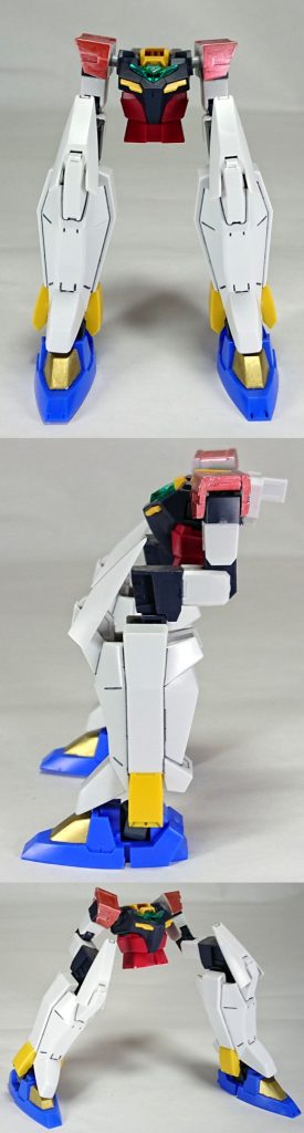 二脚のみ機体。巨大な足と顔？胴体？のみというデザイン。