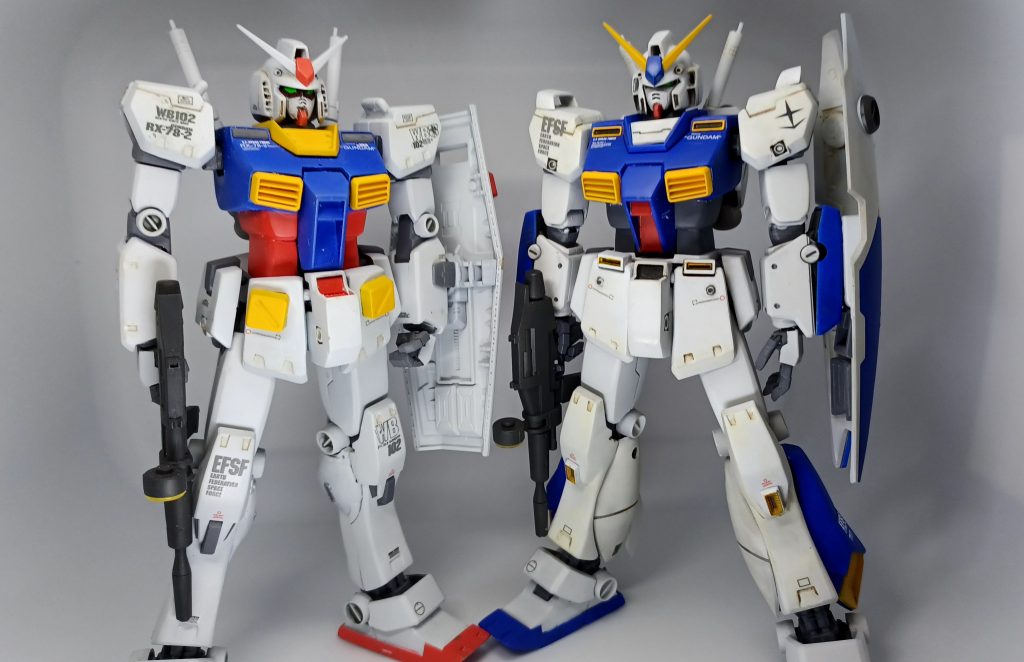 脚の構成は前作のver.kaとほぼ同じにしてます。並べて違和感ない感じになってますか?