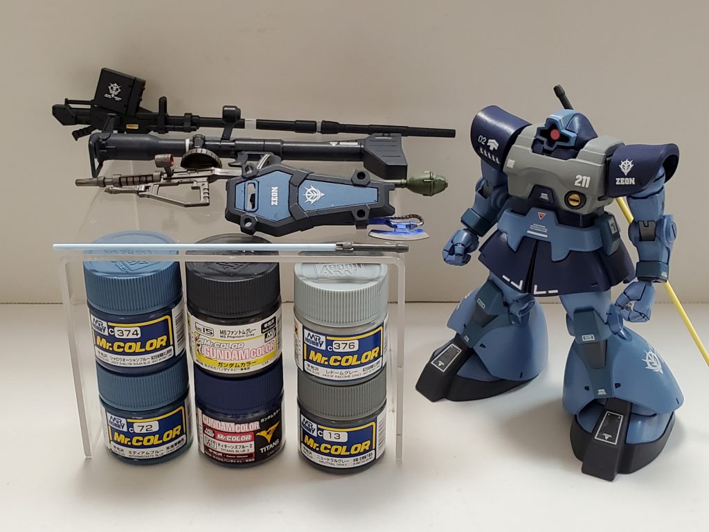 標準装備だけでは寂しかったので180㎜キャノン砲、マシンガン、シュツルムファウスト、ヒートホーク、ショートシールドを用意しました😊