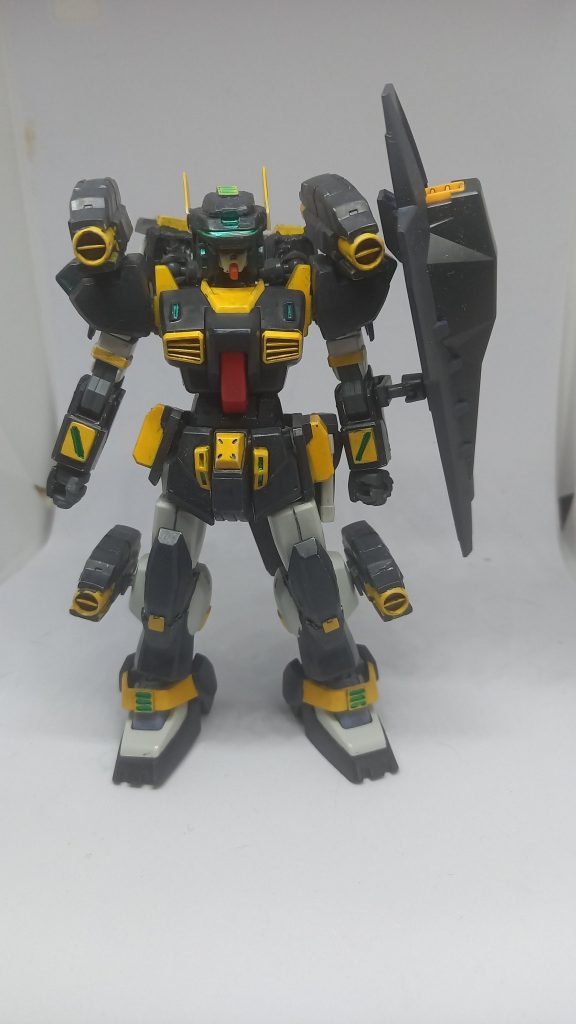 全身ショットダークタイガーということで虎を意識したカラーリングにしています。