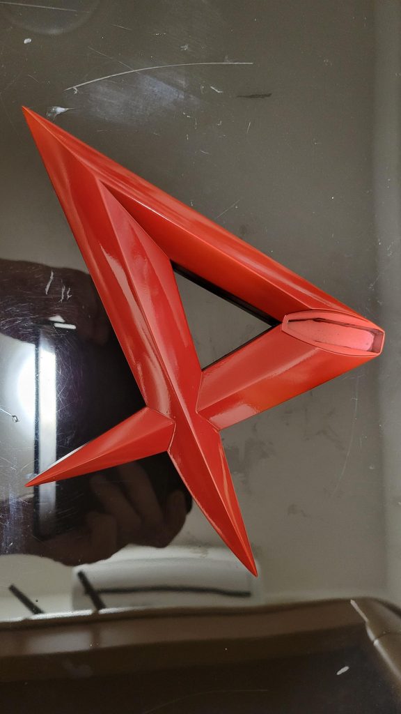 ダブル・フィン・ファンネル拡張ユニットには台座が付いていたので練習がてらキャンディ塗装してみました(　＾ω＾)