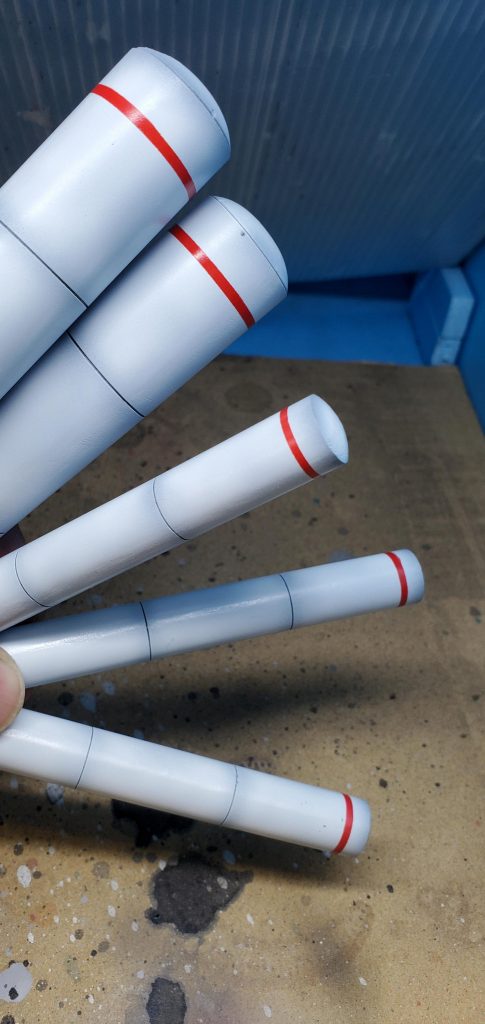 塗装でライン追加  