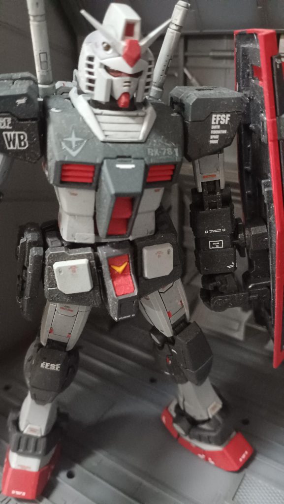 RGプロトタイプガンダム–3枚目/制作者：みっつ