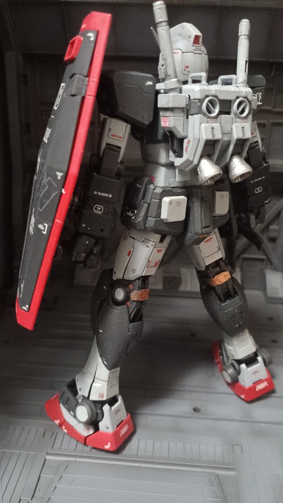 この頃は筆塗りでした(^-^ゞ