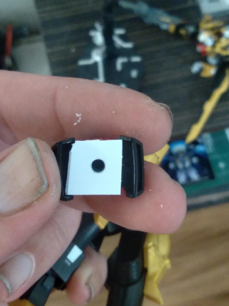 The waist was really loose on this kit so I used the same method I used on helios