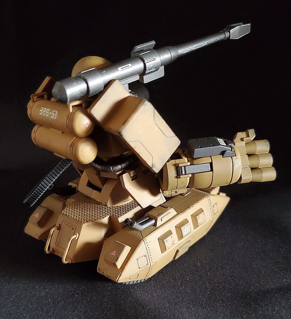 三連装マシンガンはプロトタイプグフ戦術実証機のものを使用。