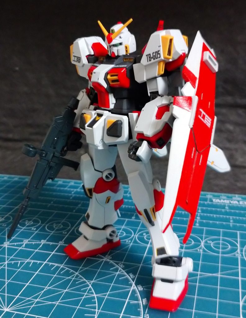 改修は､アンテナとシールドの先端を削った位です