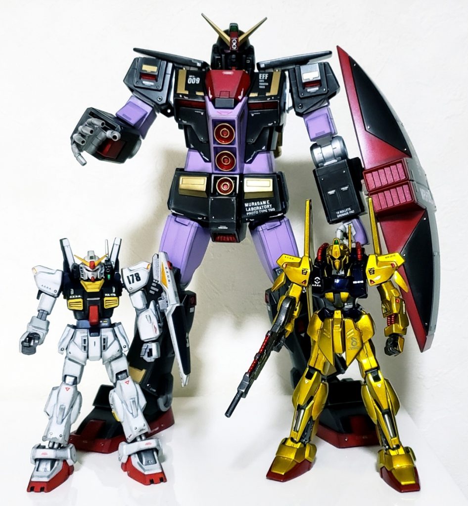 マークII、百式の2倍のデカさ!迫力ハンパねぇっス!!