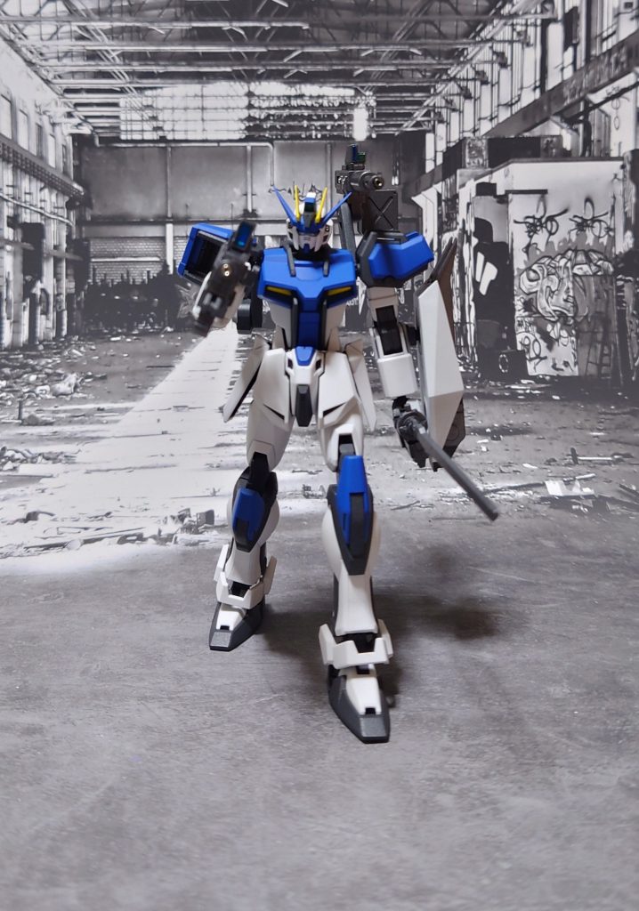 廃墟内での戦闘、制圧を開始する。