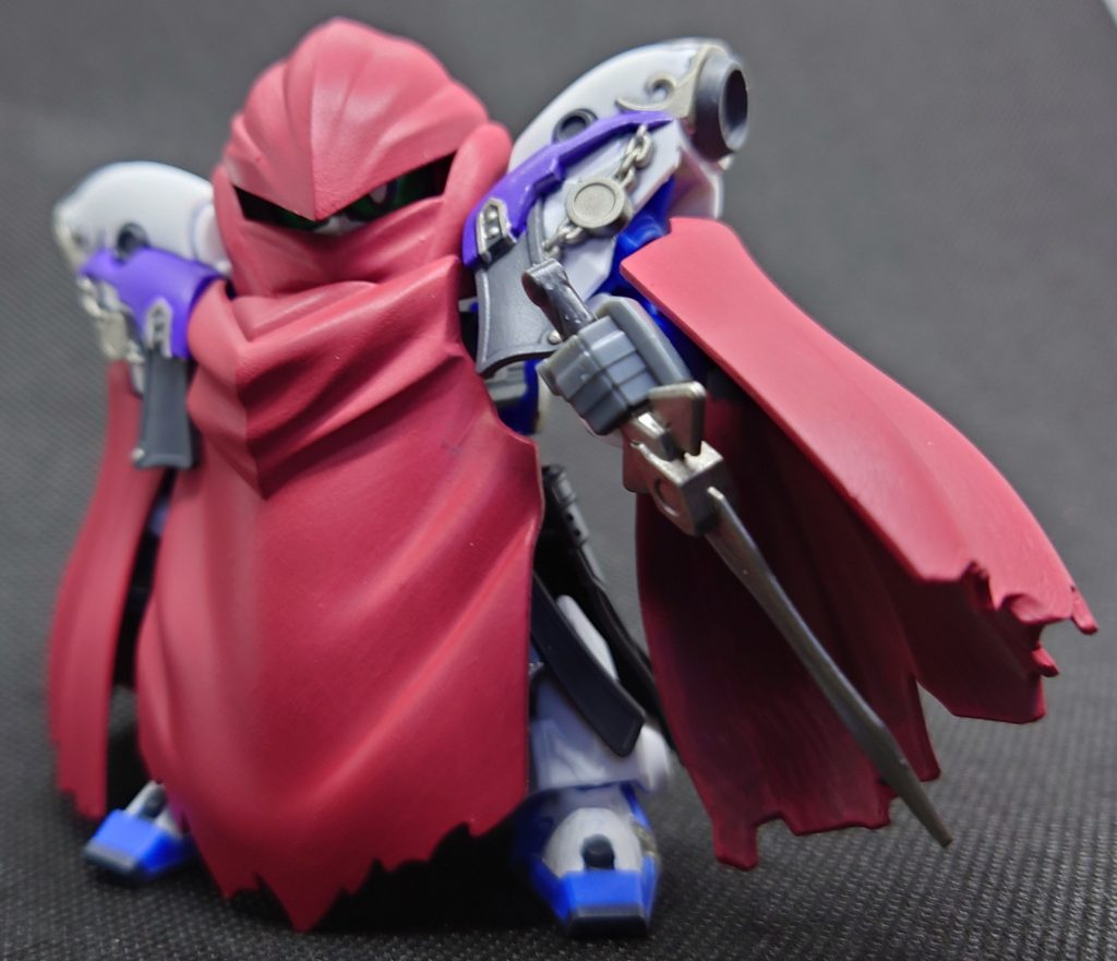 色ムラは気を付けつつ筆ムラで布感出せないかなと思ったけど写真じゃよくわからない