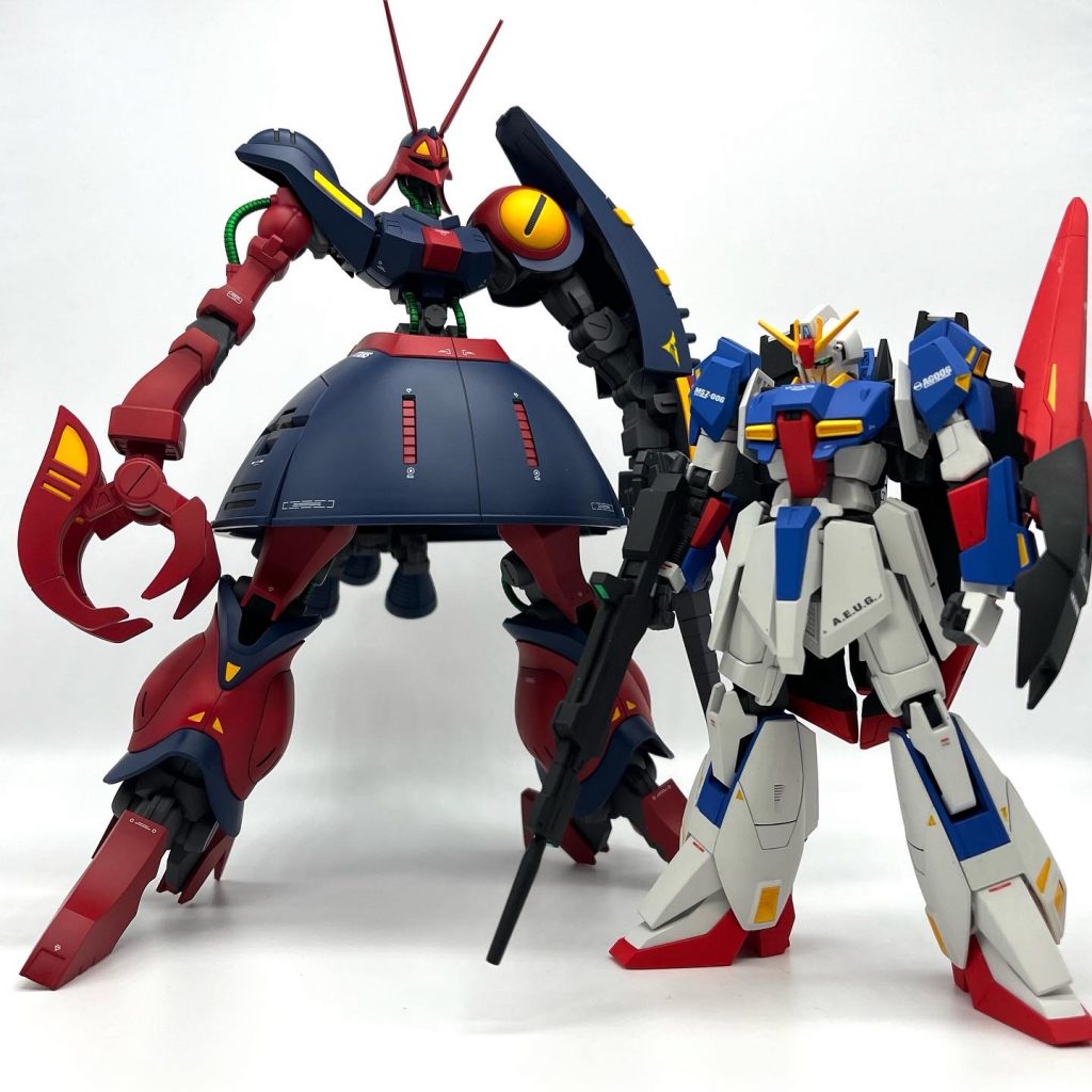 ゼータと一緒に。でかい…！ご覧いただきありがとうございました😊