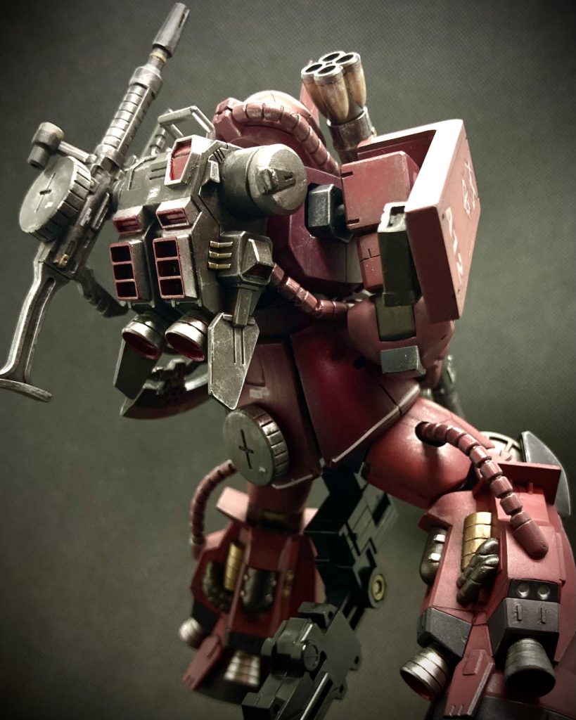 ランドセルにはマシンガンもマウントできます。