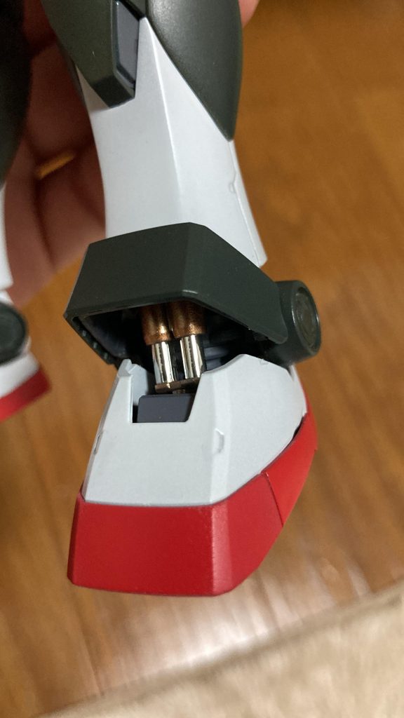 シリンダーにミラーシート貼ったりしましたがアーマーでフレームはほとんど見えませんねw