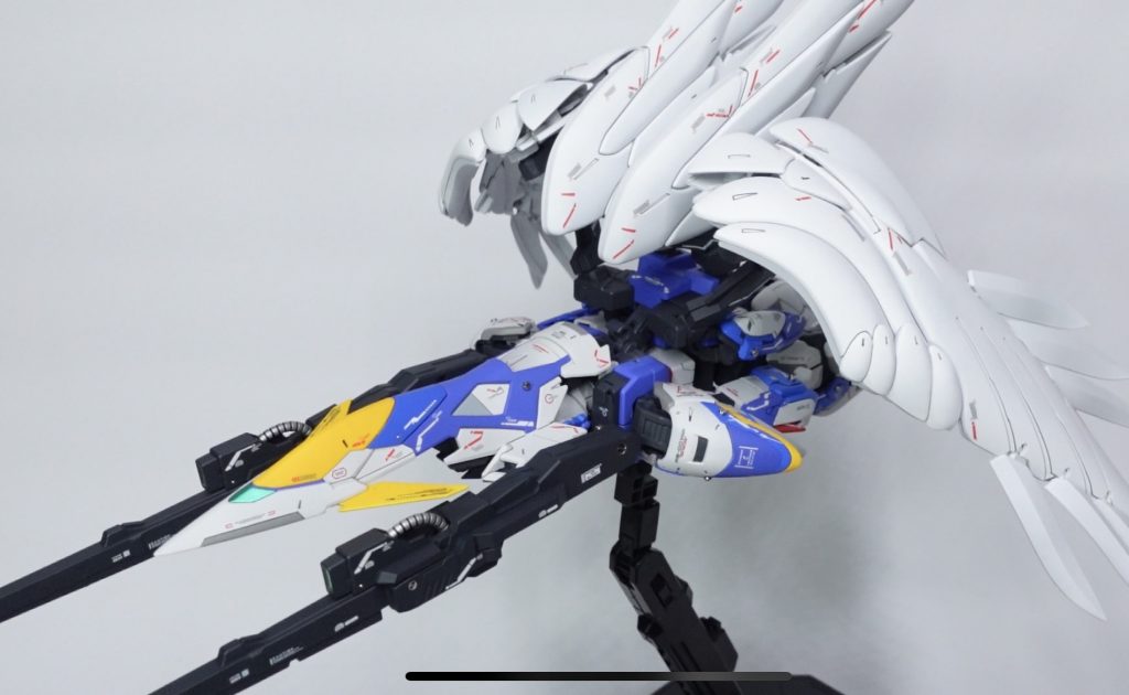 MG ウイングガンダムゼロEWをディティールアップ＆塗り分けで全塗装しました！–5枚目/制作者：ぼうのガンプラCh.